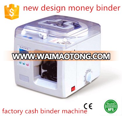 new design money binder high quality bill binding machine hot selling binding machine